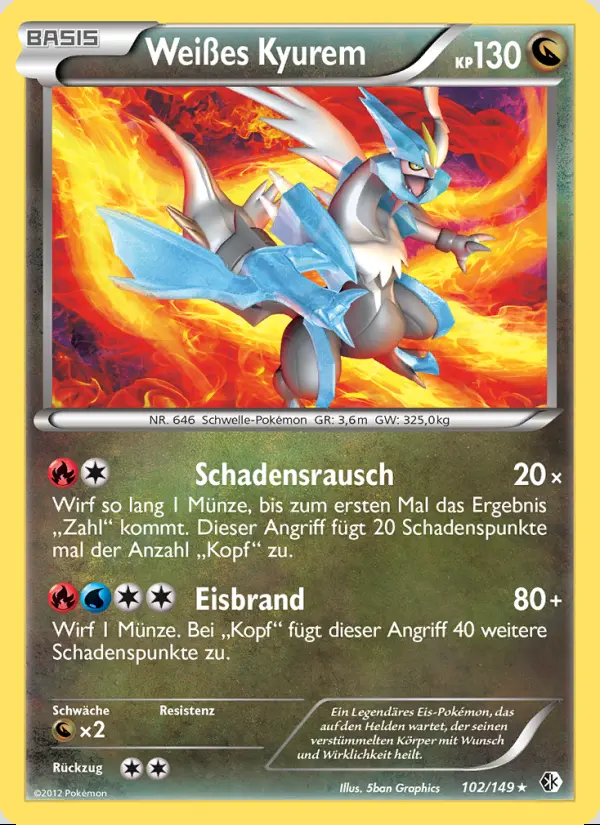 Image of the card Weißes Kyurem