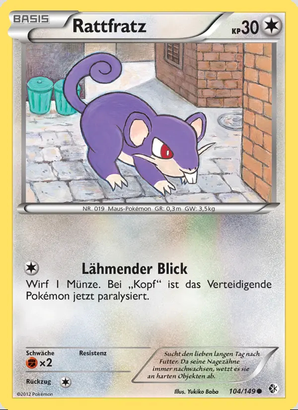 Image of the card Rattfratz