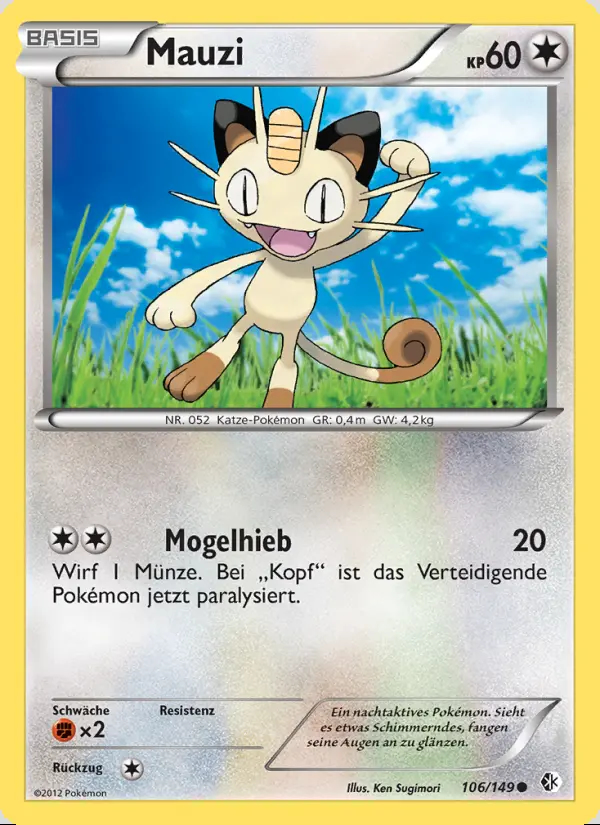 Image of the card Mauzi