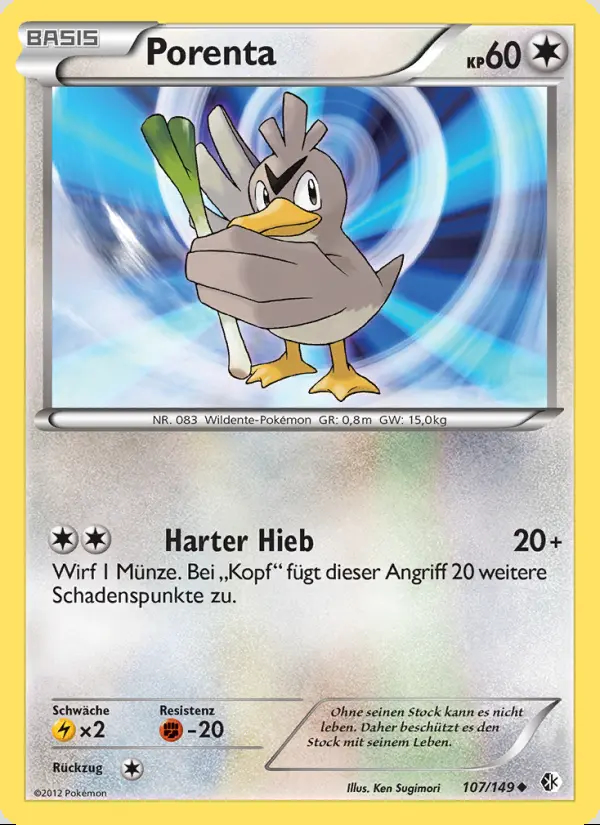 Image of the card Porenta