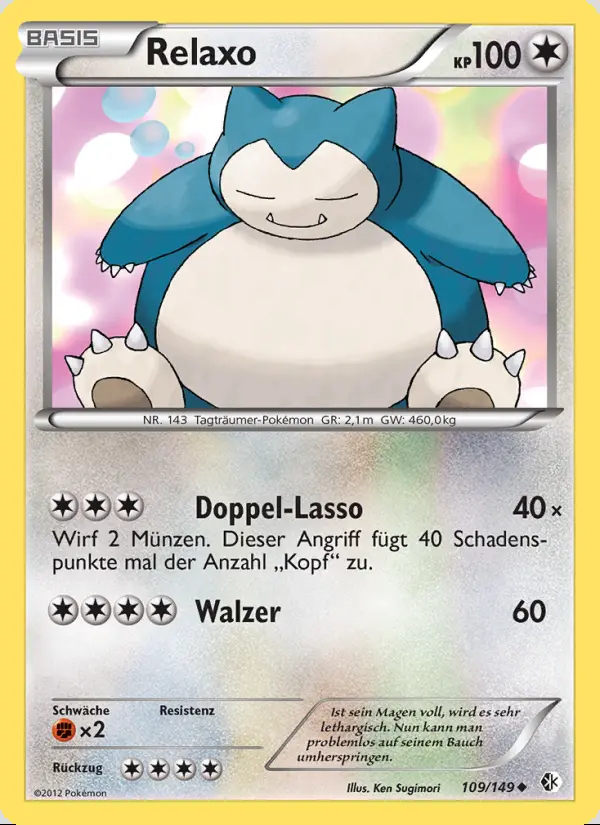 Image of the card Relaxo