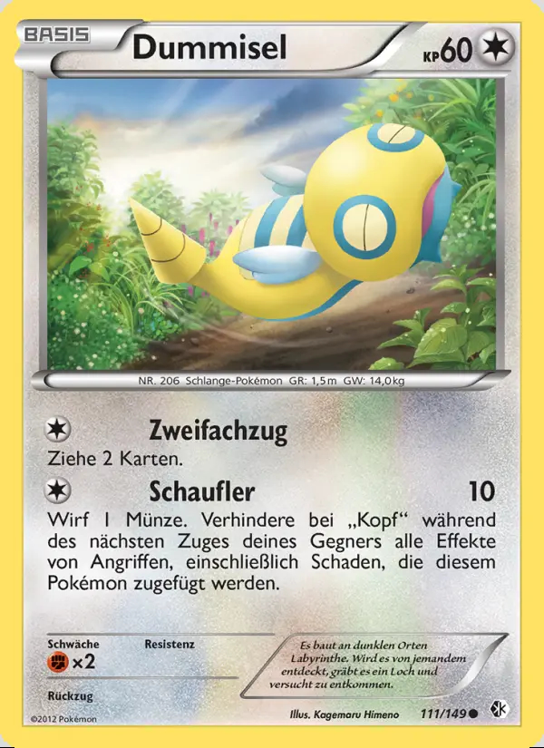 Image of the card Dummisel