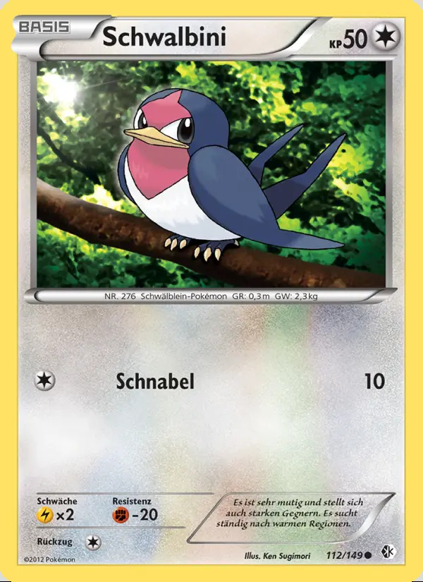 Image of the card Schwalbini