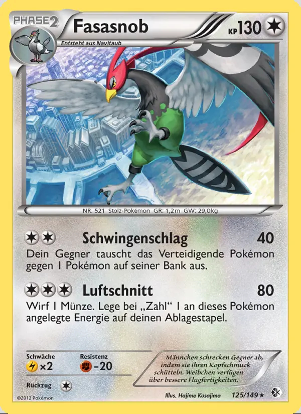 Image of the card Fasasnob