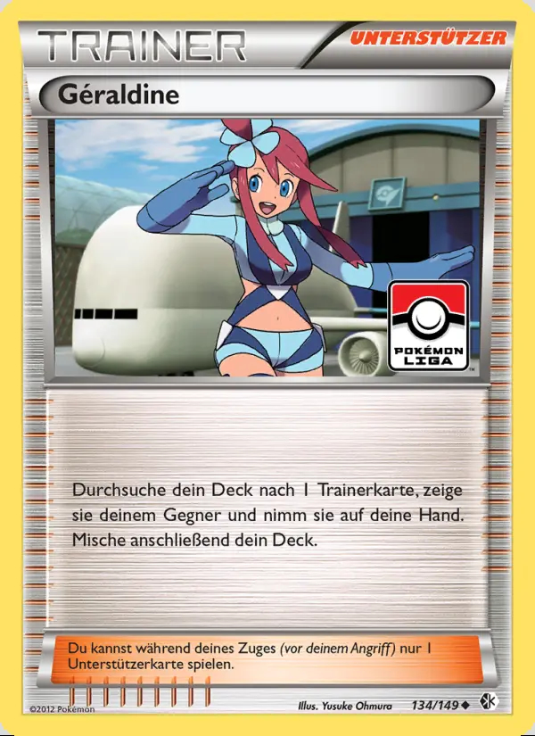 Image of the card Géraldine