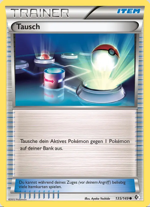 Image of the card Tausch