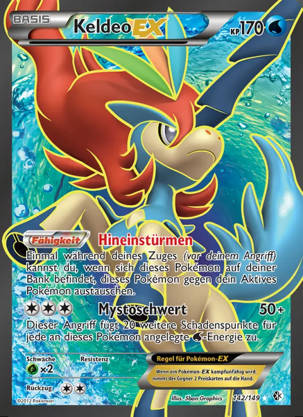Image of the card Keldeo-EX