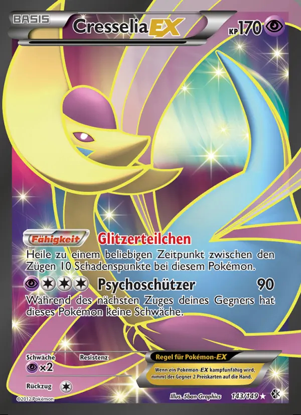 Image of the card Cresselia-EX