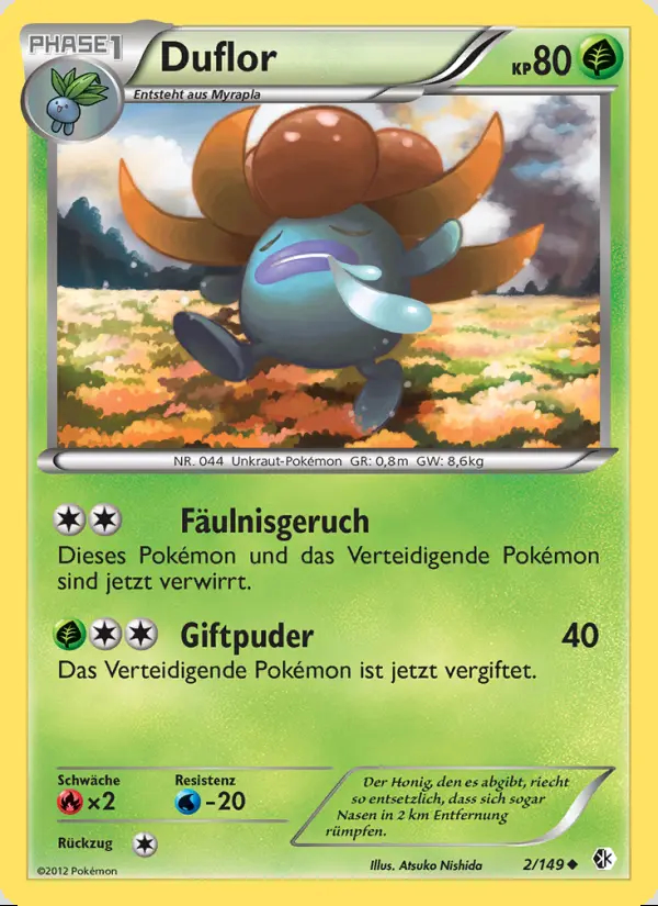 Image of the card Duflor