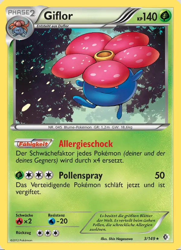 Image of the card Giflor