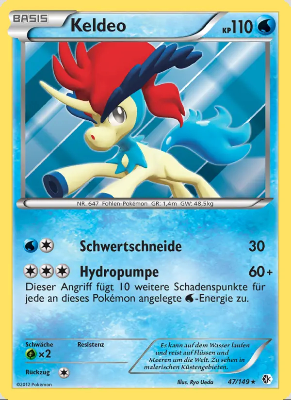 Image of the card Keldeo