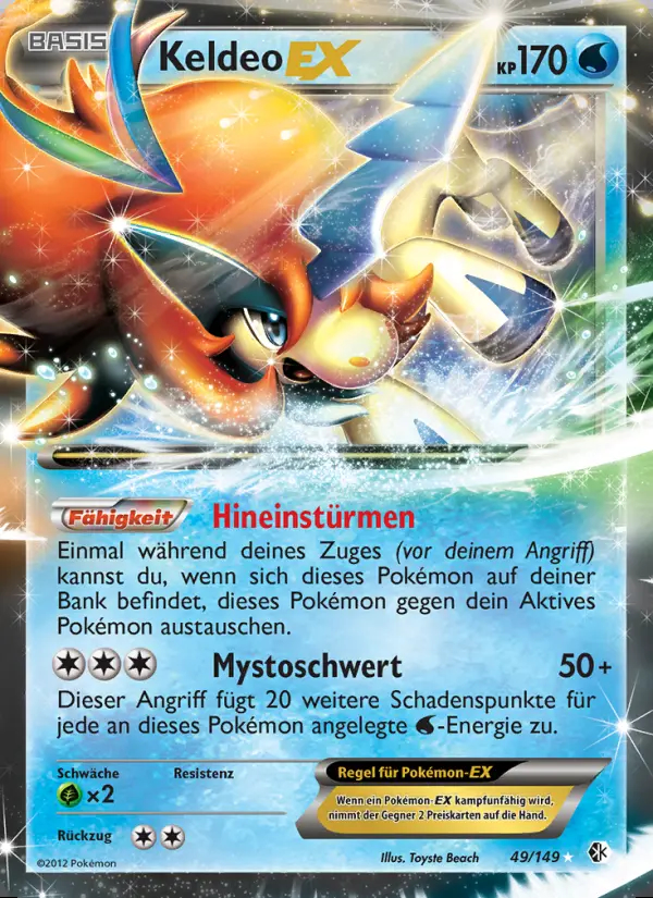 Image of the card Keldeo-EX