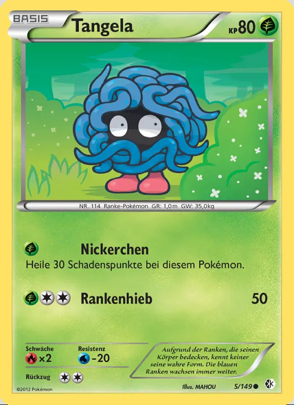Image of the card Tangela