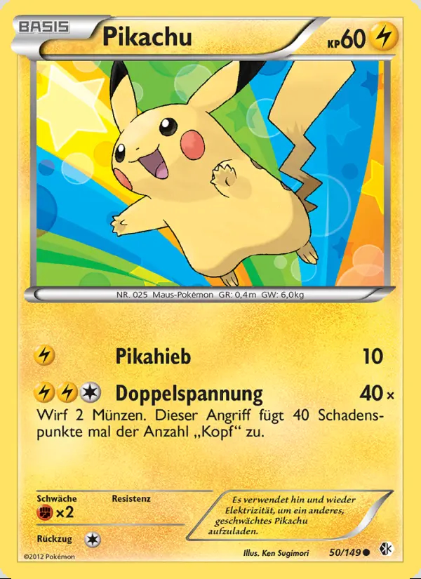 Image of the card Pikachu