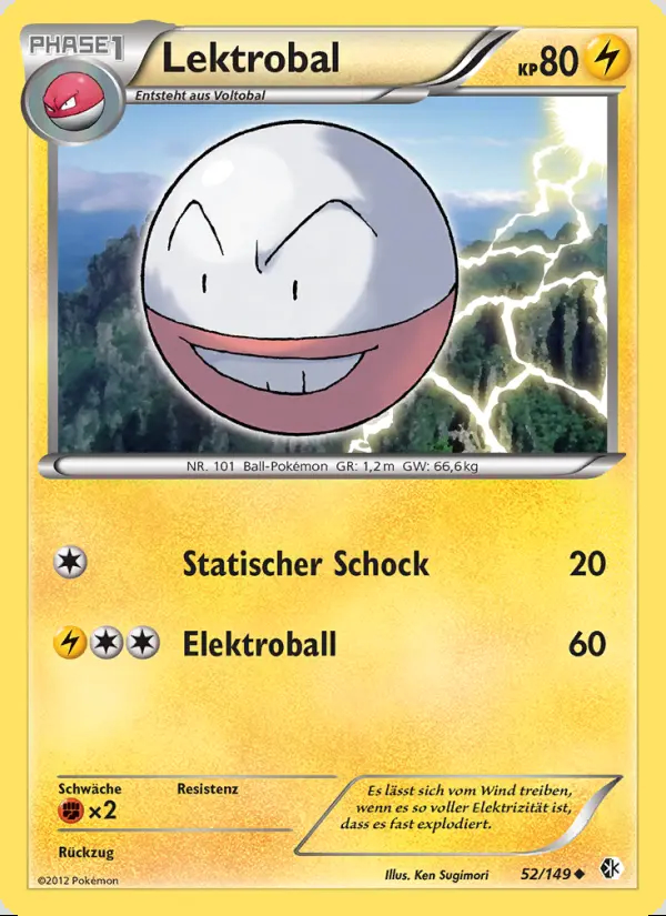 Image of the card Lektrobal