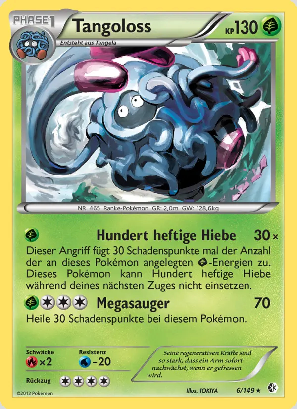 Image of the card Tangoloss