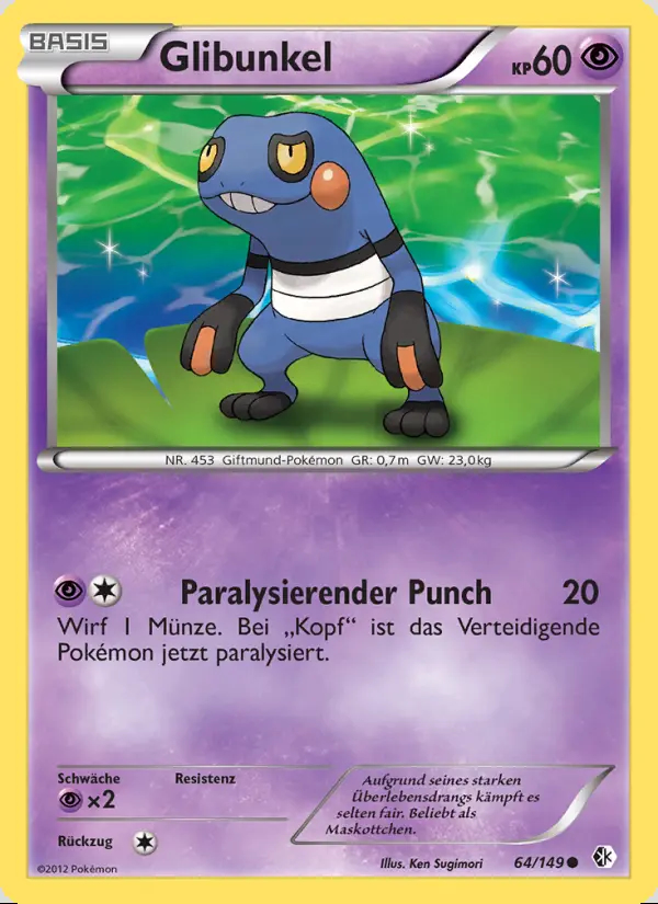 Image of the card Glibunkel