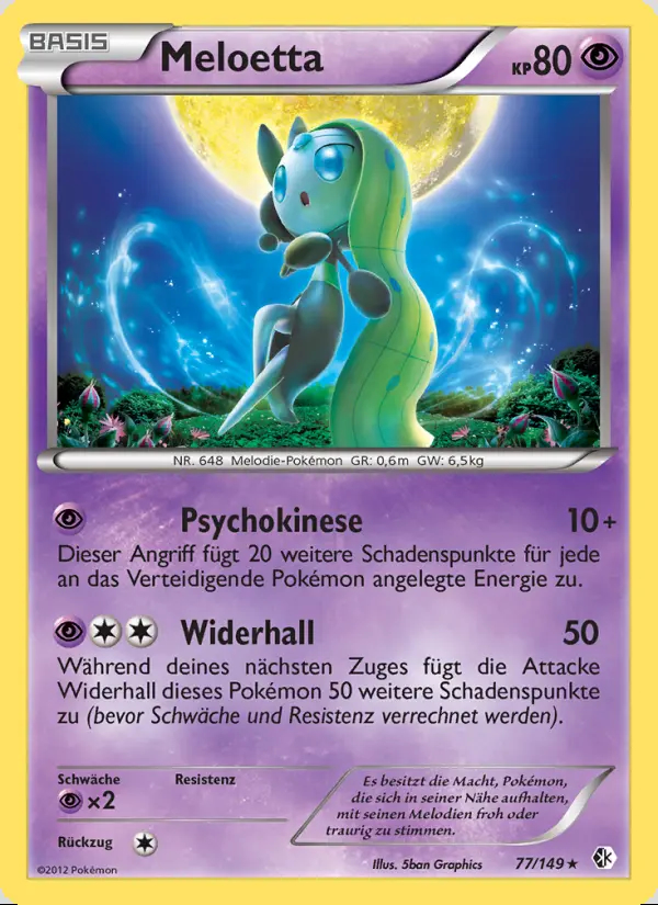 Image of the card Meloetta