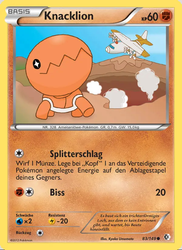 Image of the card Knacklion