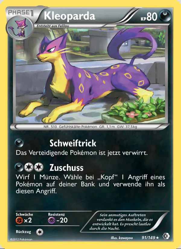 Image of the card Kleoparda