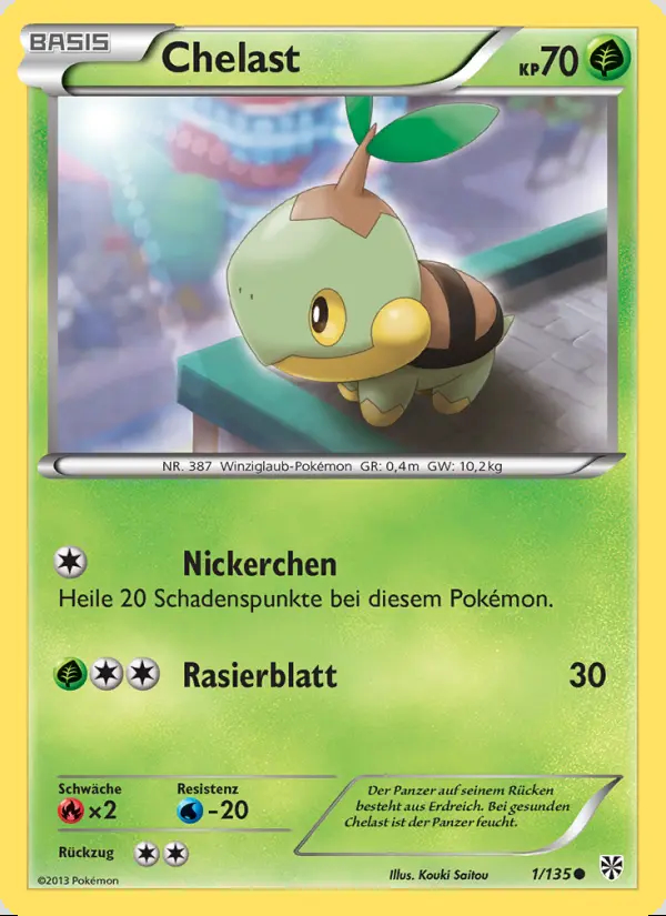 Image of the card Chelast