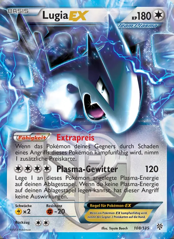 Image of the card Lugia-EX