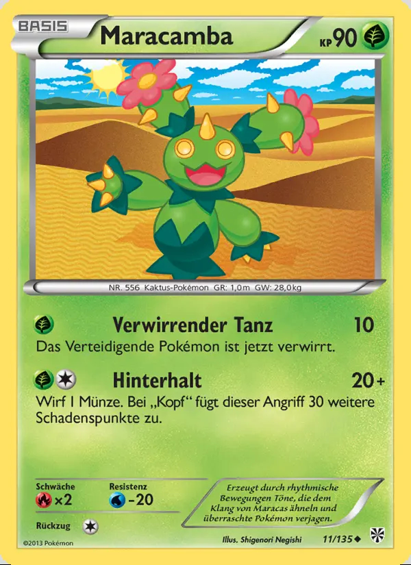 Image of the card Maracamba