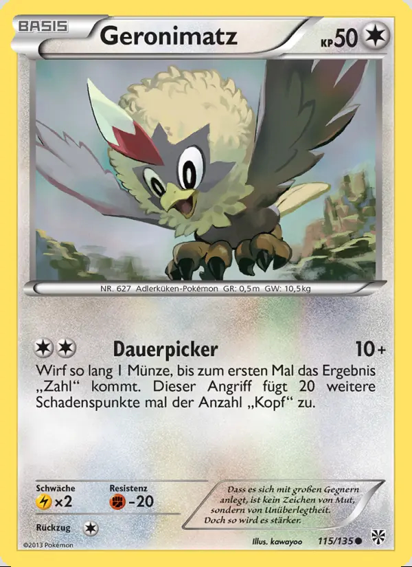 Image of the card Geronimatz