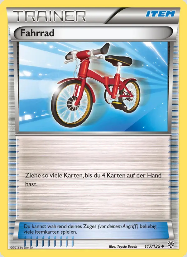 Image of the card Fahrrad