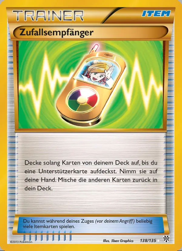 Image of the card Zufallsempfänger