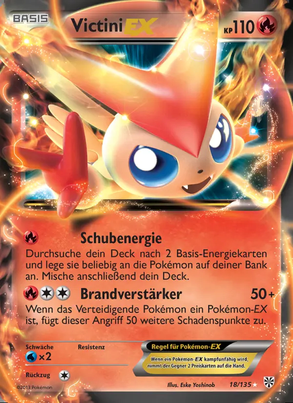 Image of the card Victini-EX