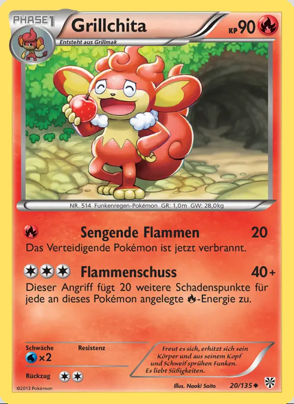 Image of the card Grillchita