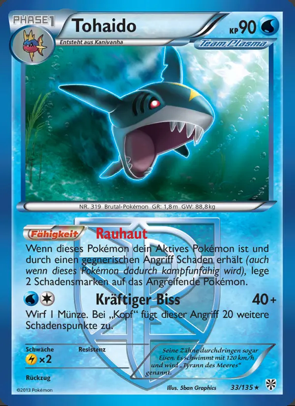 Image of the card Tohaido
