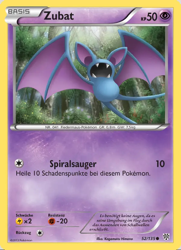 Image of the card Zubat