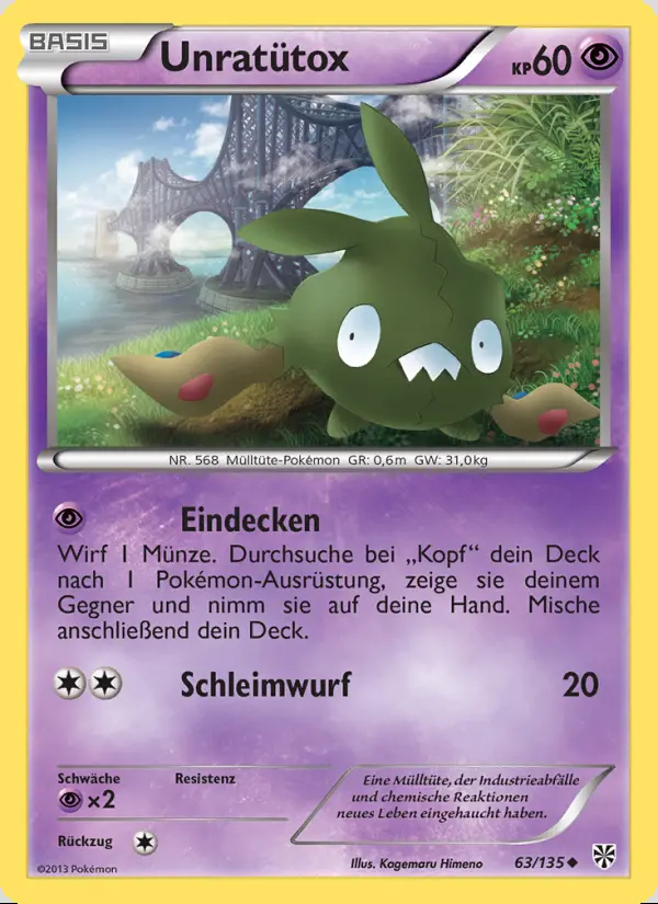 Image of the card Unratütox