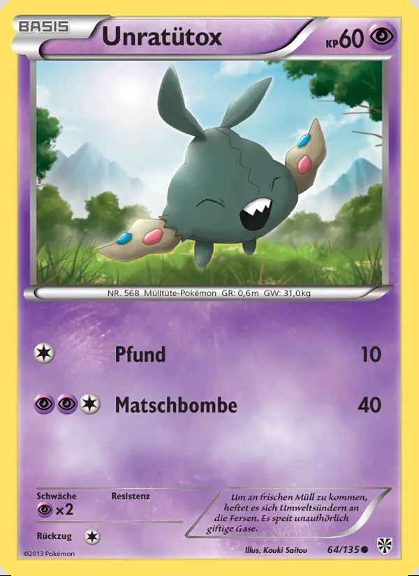 Image of the card Unratütox