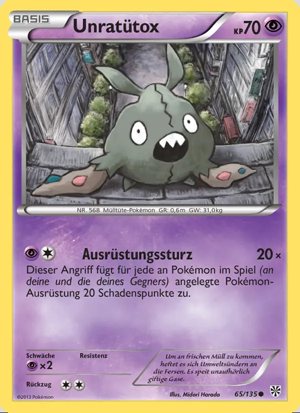 Image of the card Unratütox