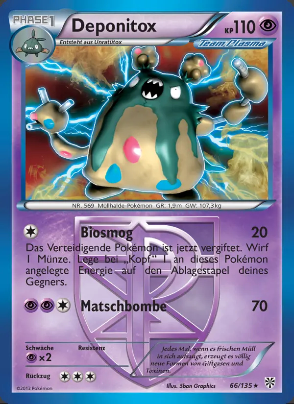 Image of the card Deponitox
