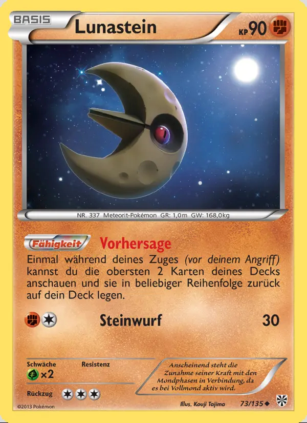 Image of the card Lunastein