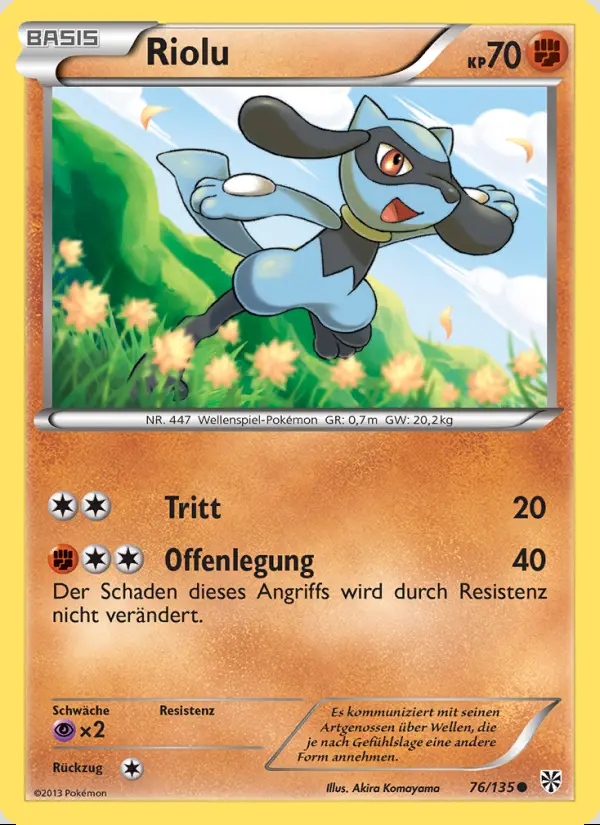 Image of the card Riolu