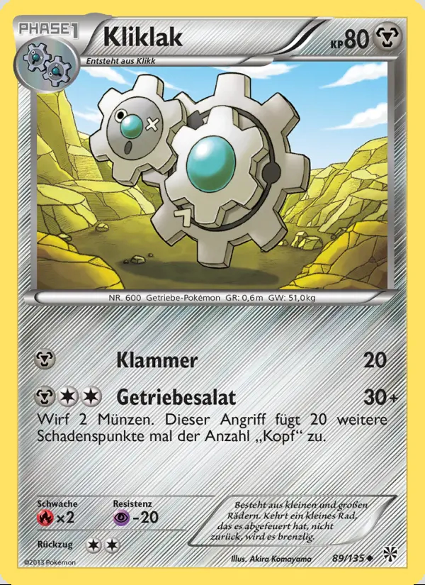 Image of the card Kliklak
