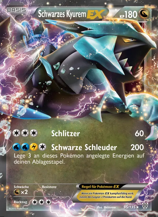 Image of the card Schwarzes Kyurem-EX