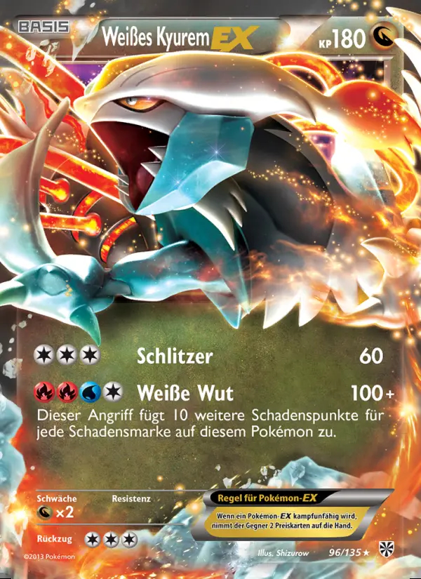 Image of the card Weißes Kyurem-EX