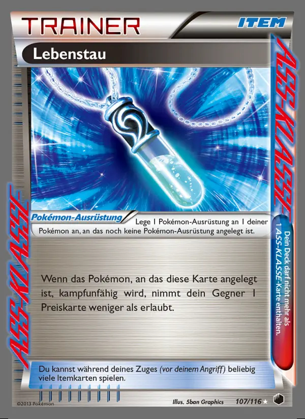 Image of the card Lebenstau