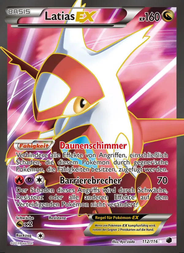 Image of the card Latias-EX