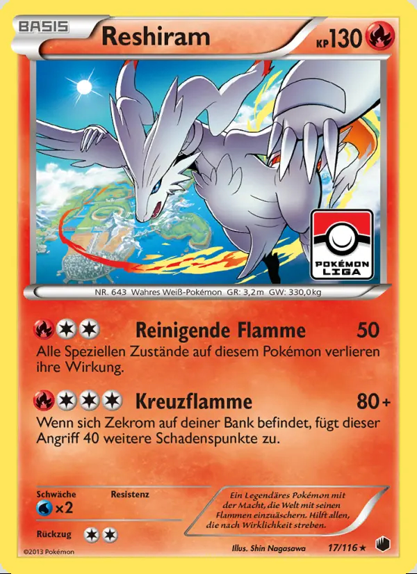 Image of the card Reshiram