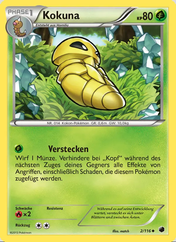 Image of the card Kokuna