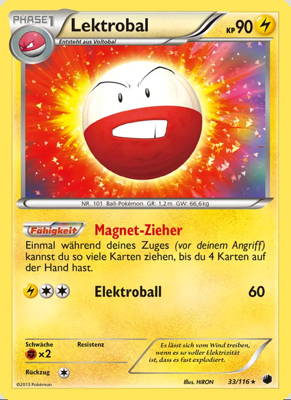 Image of the card Lektrobal