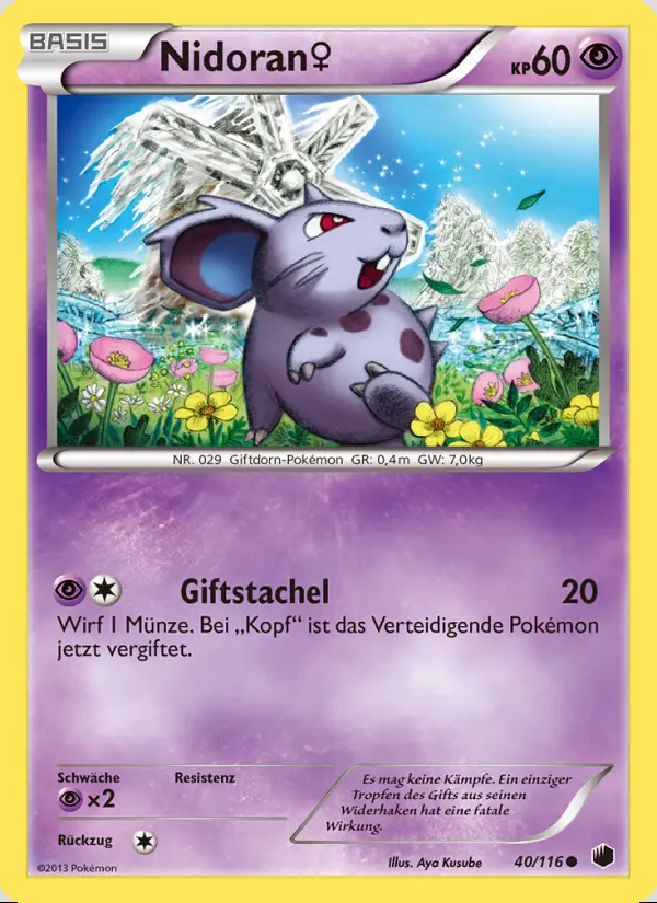 Image of the card Nidoran♀
