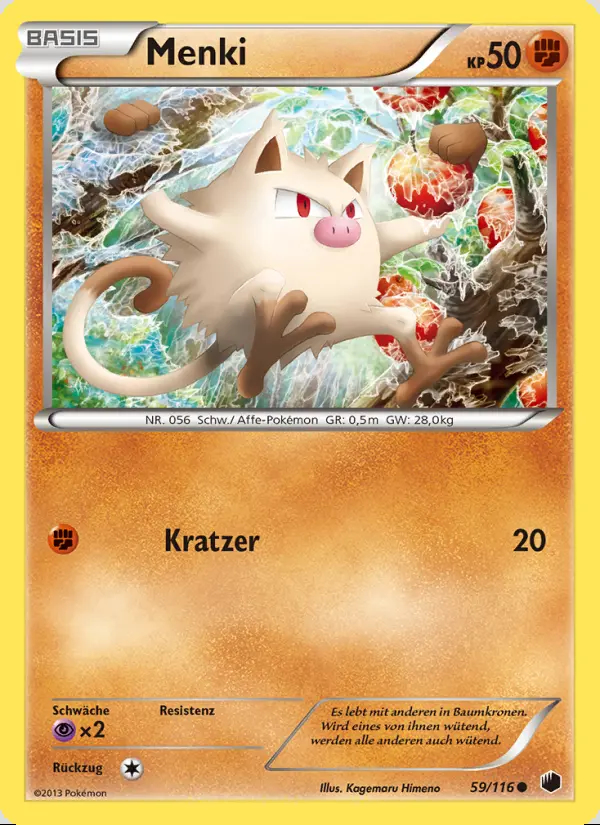 Image of the card Menki